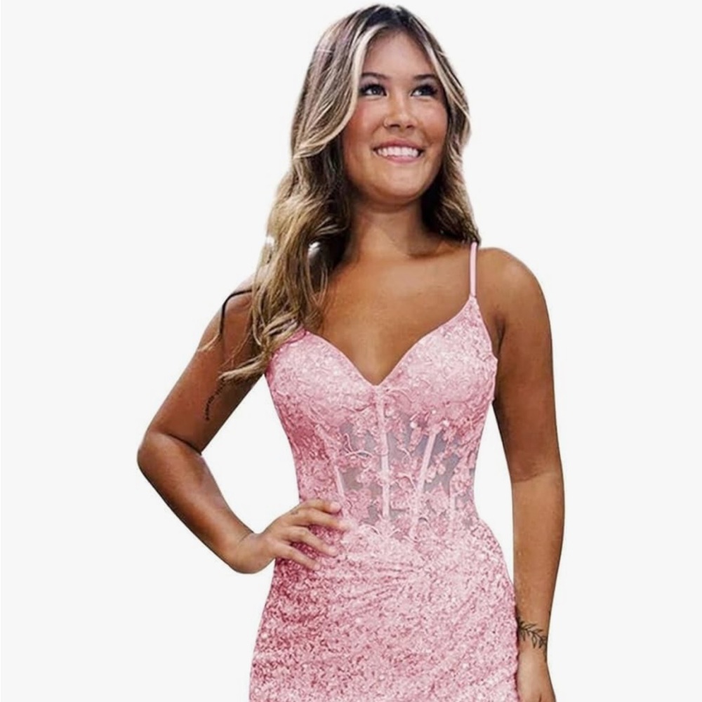 Pink Homecoming Dress